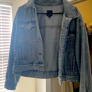 Wild fable crop Jean  Jacket